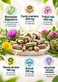 4Life LivRite® 60 cápsulas | Cardo mariano, diente de león, trébol rojo, brócoli y alcachofa | Bienestar digestivo | Importado EE.UU. | Colombia - Miniatura 2