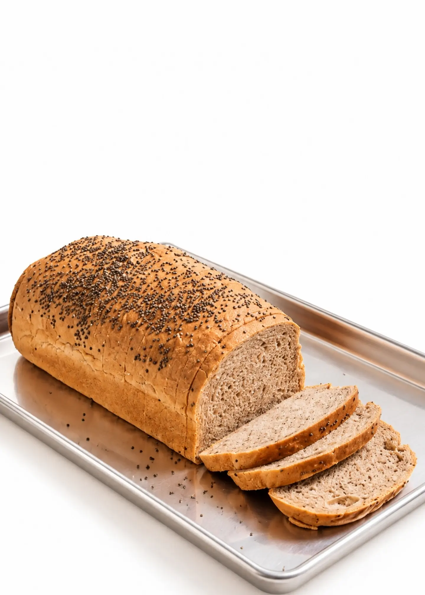Pan Natural de Teff Tajado 600 g | 22 unidades | Masa madre Kamut, chía y aceite de oliva 1