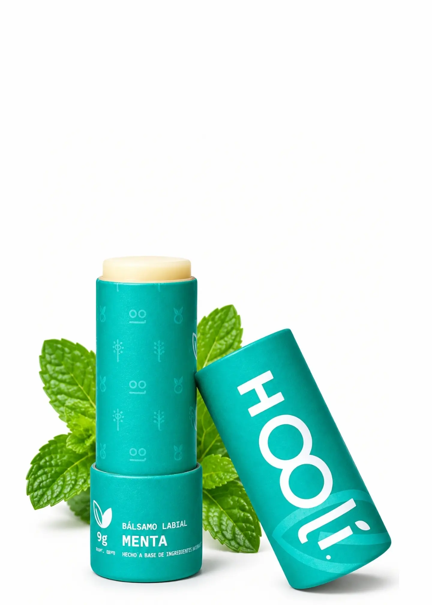 Hooli Bálsamo Labial Natural de Menta 9 g | Hidratación y suavidad para labios secos 1