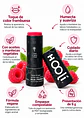 Hooli Bálsamo Labial con Color Frambuesa 9 g | Humectante, Vegano y Empaque Compostable - Miniatura 2