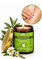 Panavayu Vela Aromática Humectante Cidrón y Manzanilla 100 g | Doble Propósito: Aromatiza y Nutre la Piel | Aceites Esenciales | Colombia - Miniatura 1
