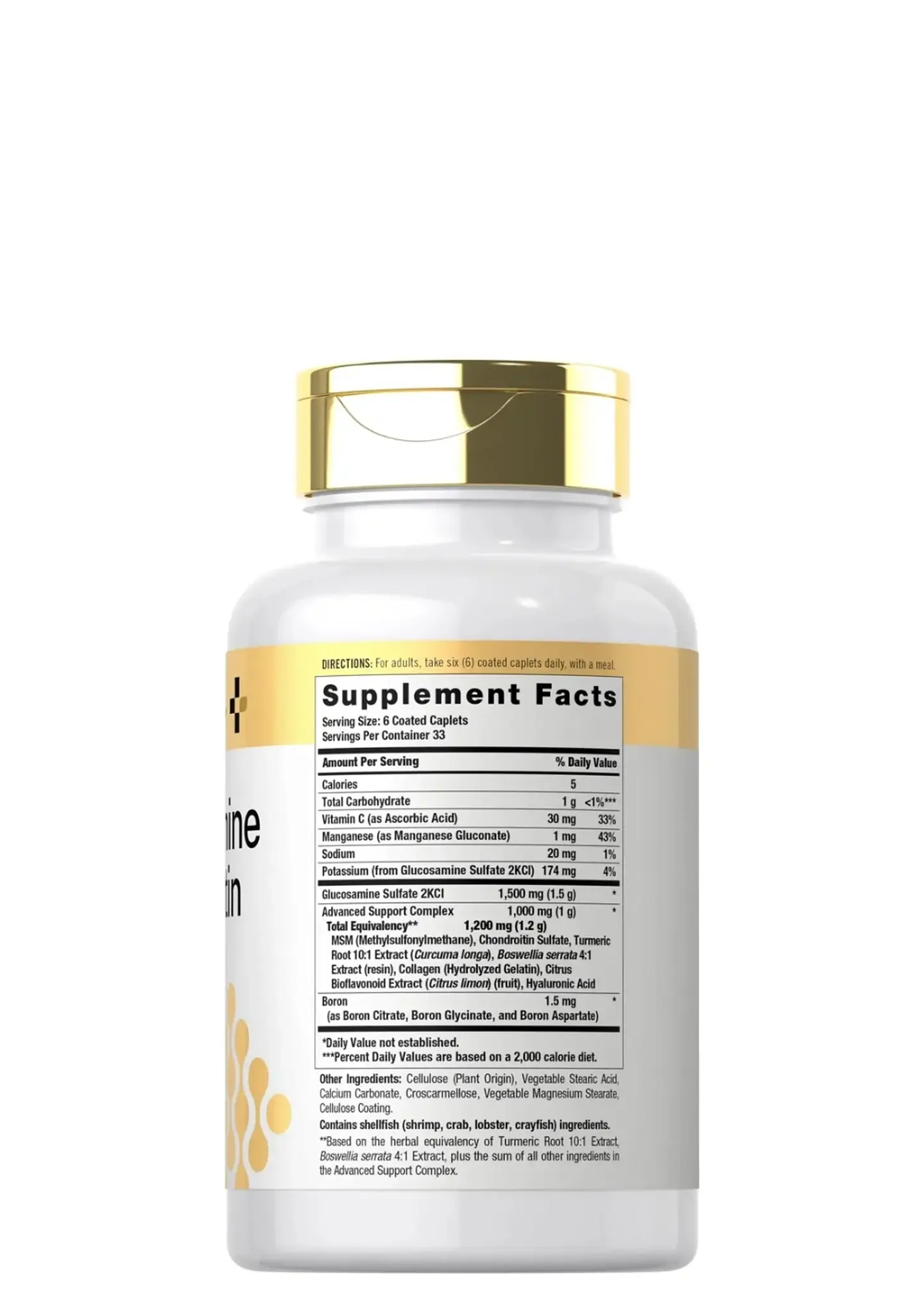 Doctor’s Way Glucosamina y Condroitina + MSM y Cúrcuma | 200 Capletas | Bienestar Articular y Cartílagos | 1.500 mg por Porción | Importado EE.UU| Colombia 3
