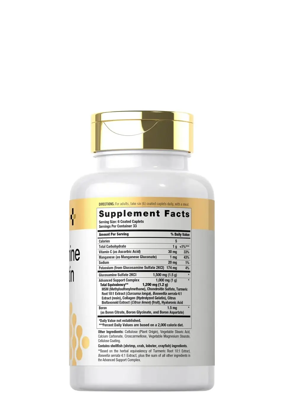 Doctor’s Way Glucosamina y Condroitina + MSM y Cúrcuma | 200 Capletas | Bienestar Articular y Cartílagos | 1.500 mg por Porción | Importado EE.UU| Colombia 3