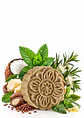 Panavayu Shampoo sólido de menta y árbol de té 85 g | Cabello graso y cuero cabelludo con tendencia a caspa | Colombia - Miniatura 1