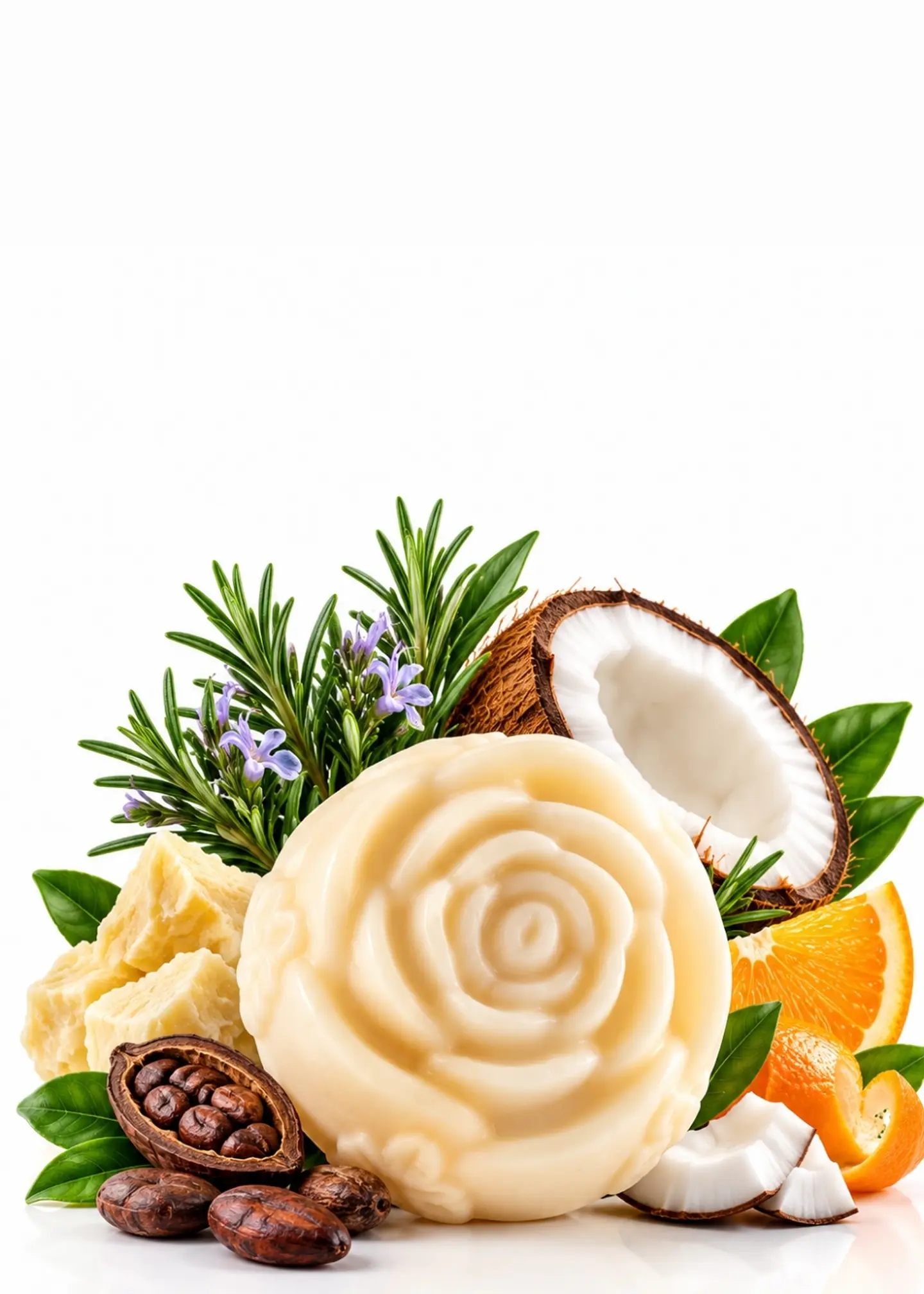Panavayu Acondicionador Sólido de Romero, Karité, Cacao y Coco | 55 g | Hidratación, Desenredo y Control del Frizz | Con Pantenol | Colombia 1