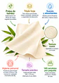 QI-XING Pañuelos Faciales de Bambú Triple Hoja x 145 Servicios | Suaves y Absorbentes | 156 × 175 mm - Miniatura 2
