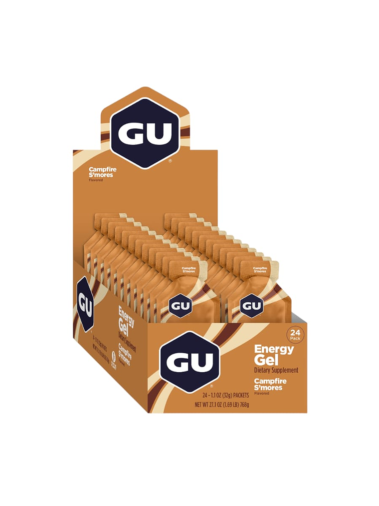 GEL ENERGETICO GU: CAMPFIRE S'MORES  1