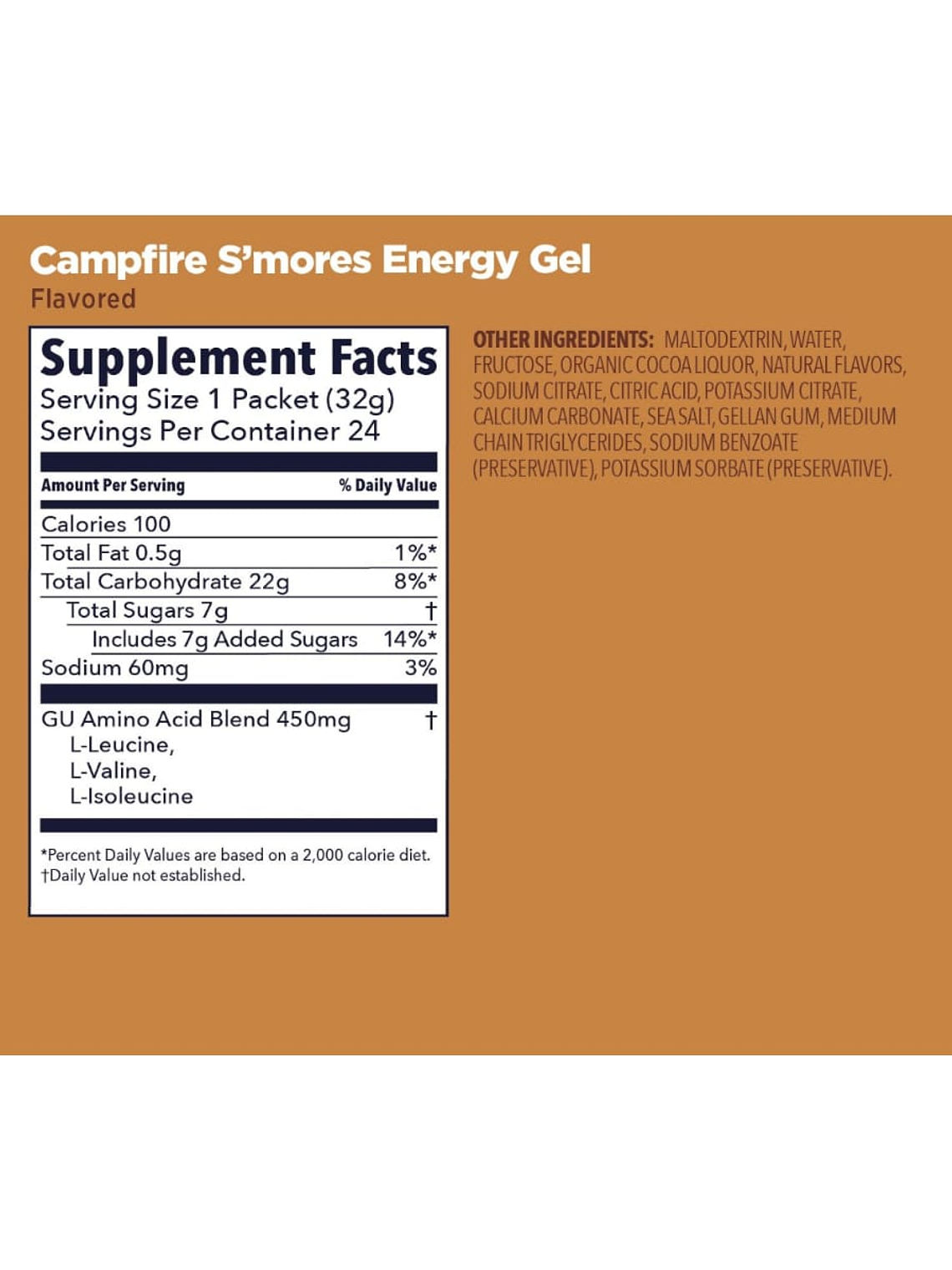 GEL ENERGETICO GU: CAMPFIRE S'MORES  4