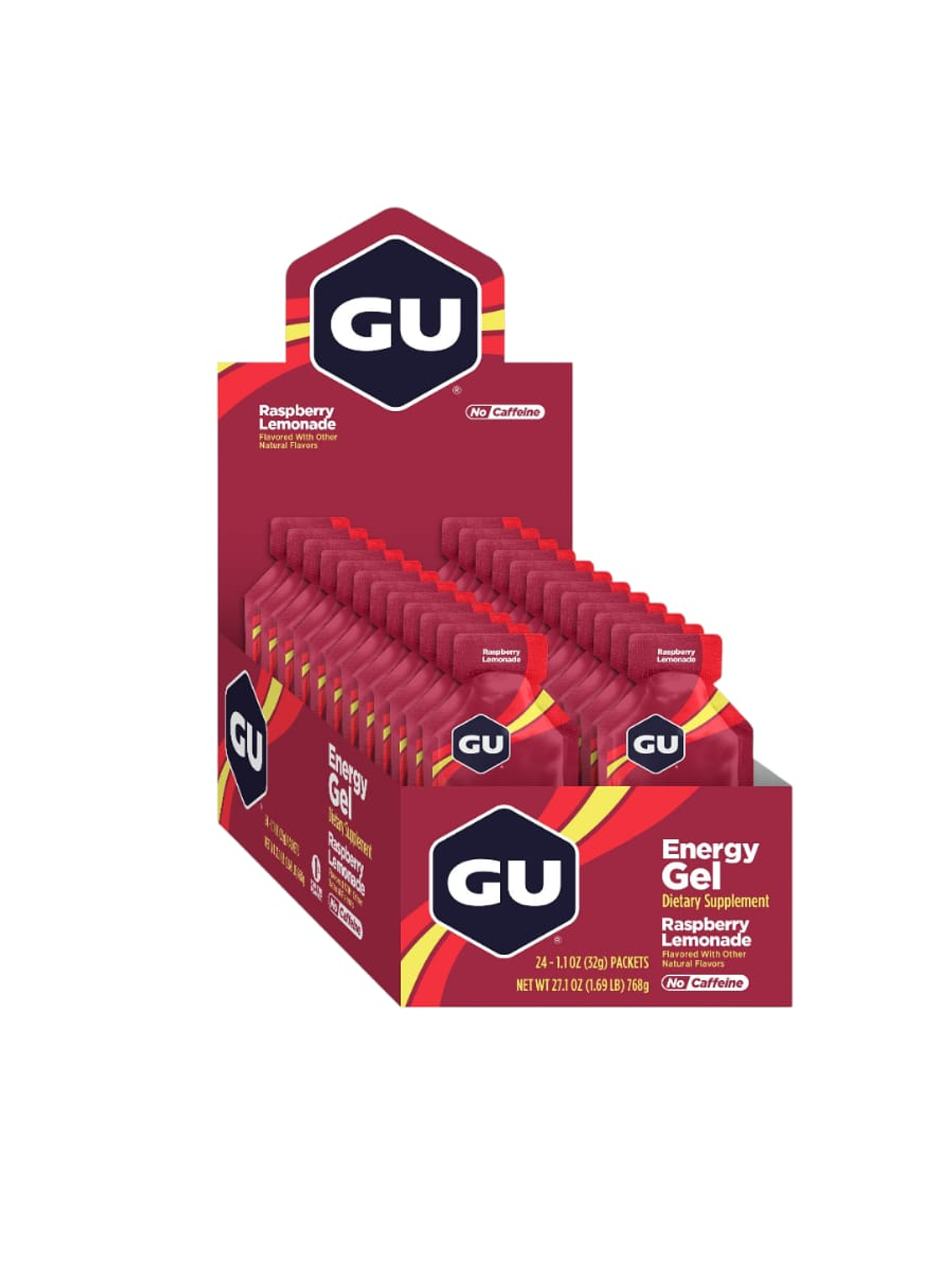 GEL ENERGETICO GU: RASPBERRY LEMONADE  1