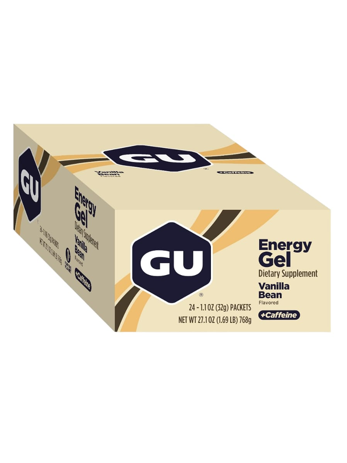 GEL ENERGETICO GU: VAINILLA BEAN 3