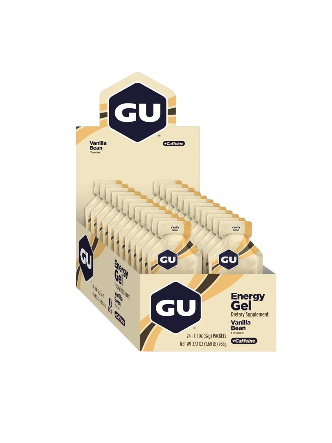 GEL ENERGETICO GU: VAINILLA BEAN 1