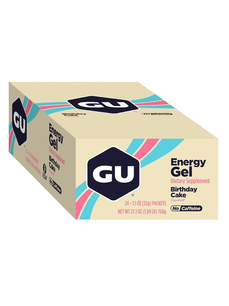 GEL ENERGETICO GU: BIRTHDAY CAKE 3