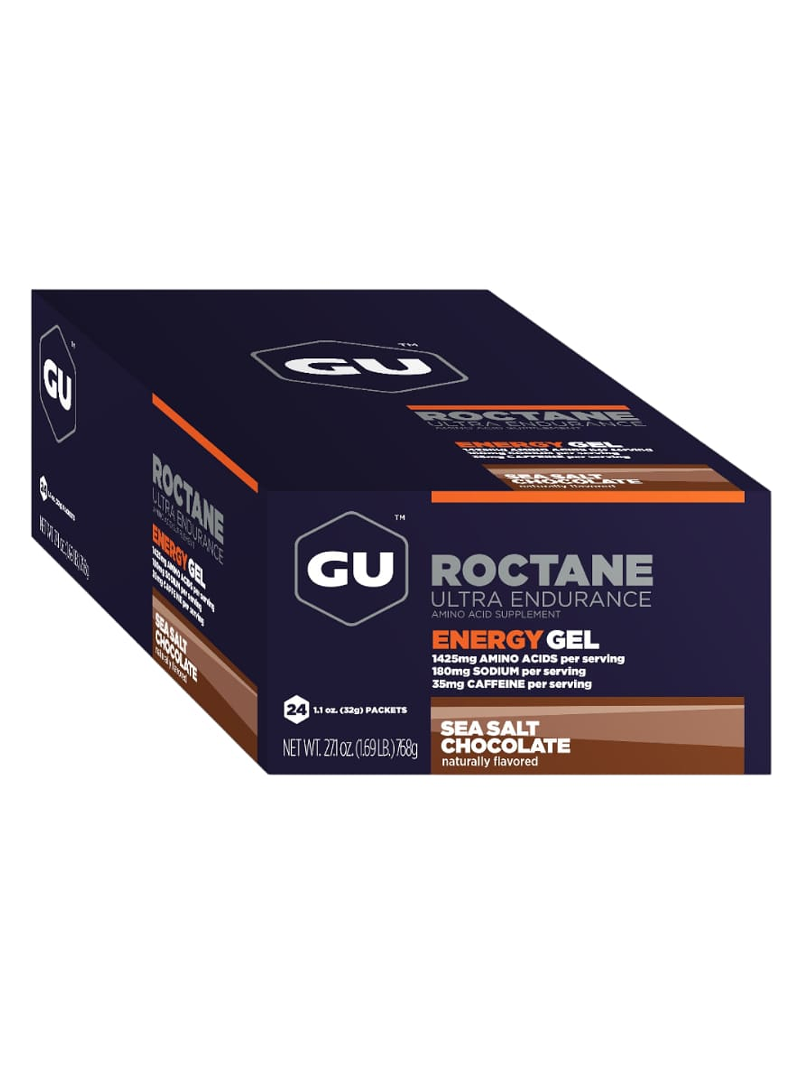 GEL ENERGETICO ROCTANE GU: SEA SALT CHOCOLATE  3