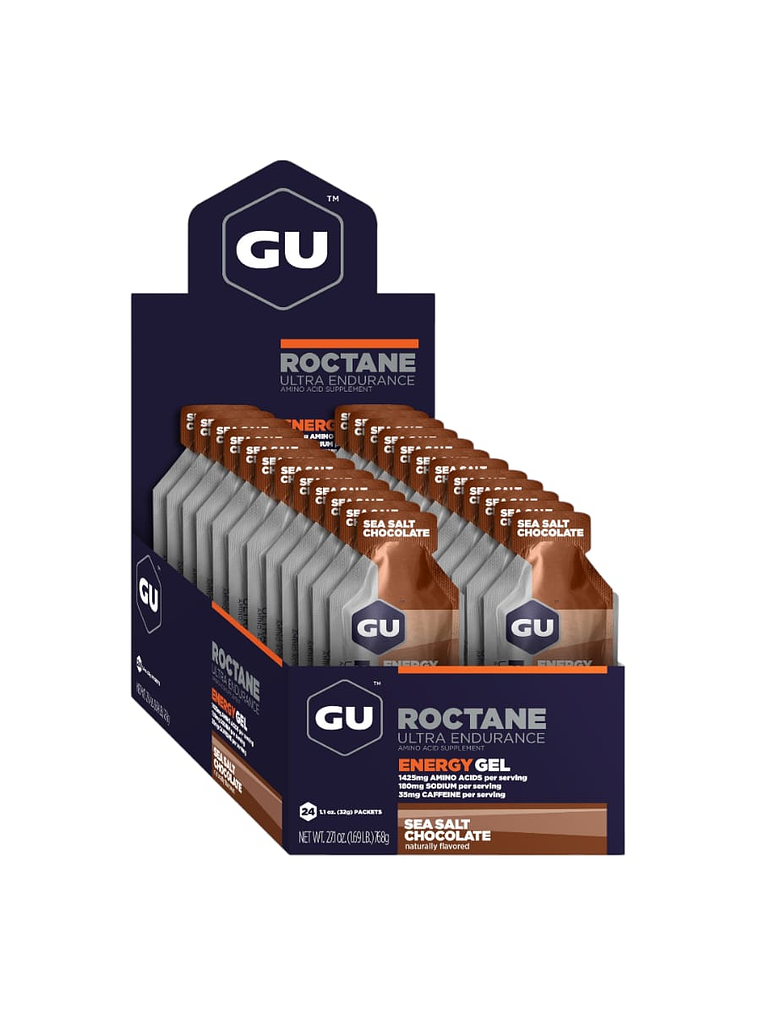 GEL ENERGETICO ROCTANE GU: SEA SALT CHOCOLATE  1