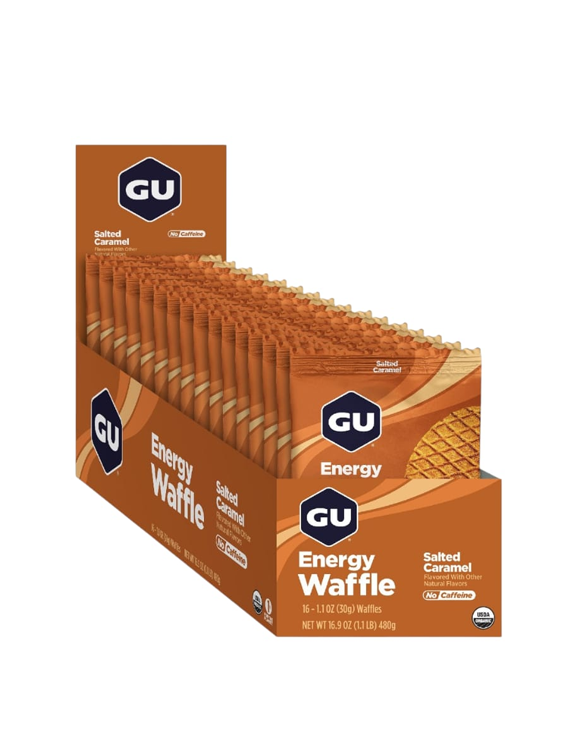 WAFFLE ENERGETICO STROOPWAFEL GU: SALTED CARAMEL  1