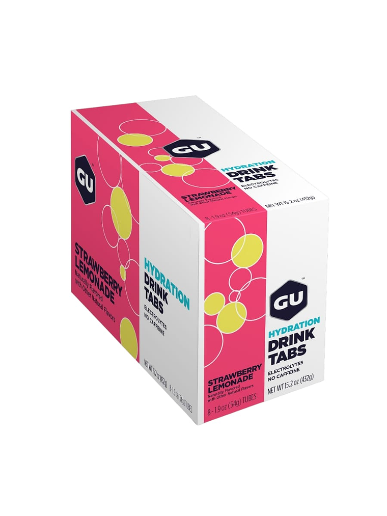 TABLETAS DE HIDRATACION GU: STRAWBERRY LEMONADE  3