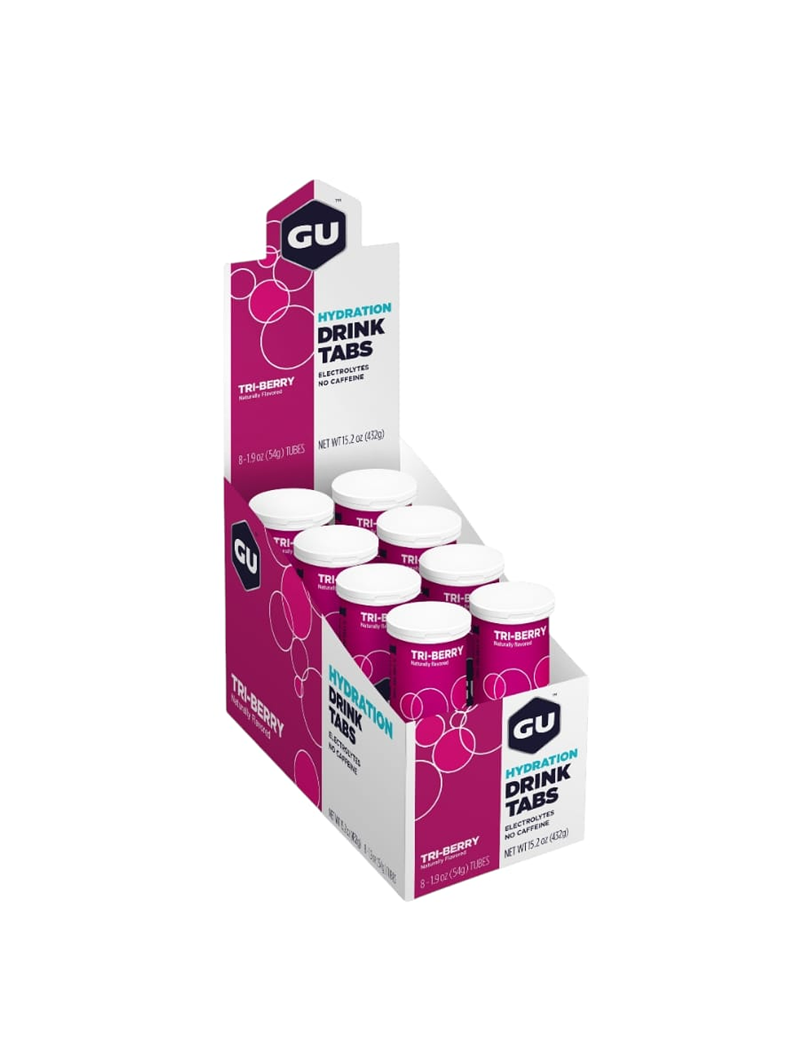 TABLETAS DE HIDRATACION GU: TRI-BERRY 1