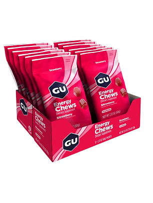 GOMITAS ENERGETICAS GU: STRAWBERRY 