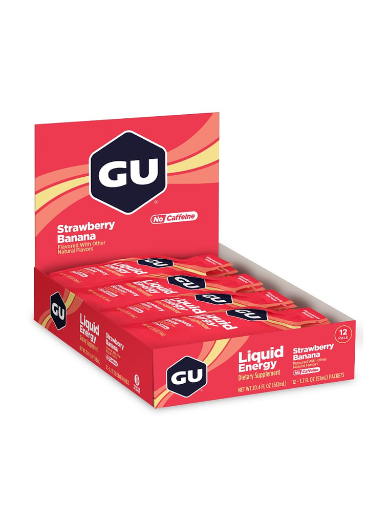GEL LIQUIDO ENERGETICO GU: STRAWBERRY BANANA  1