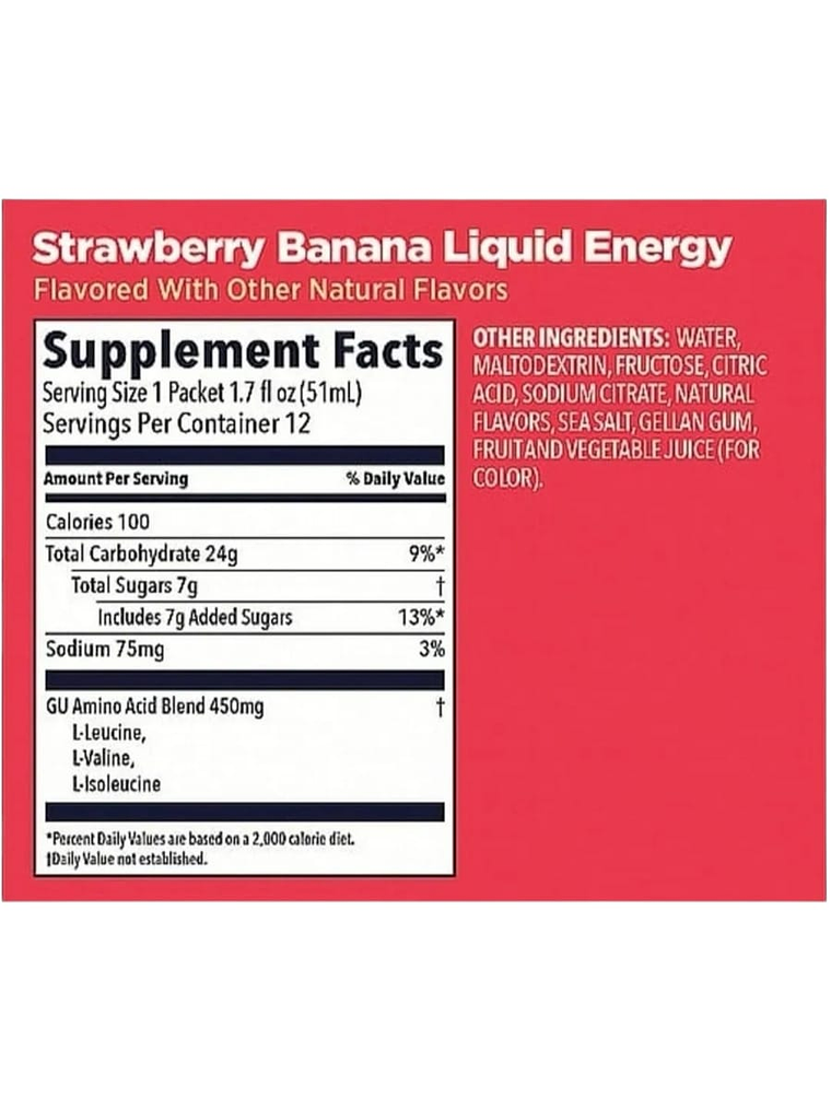 GEL LIQUIDO ENERGETICO GU: STRAWBERRY BANANA  4