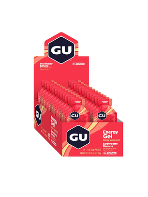GEL ENERGETICO GU: STRAWBERRY BANANA 