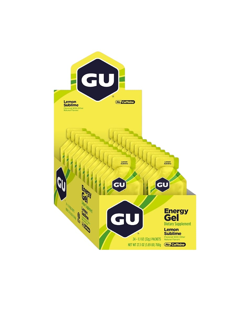 GEL ENERGETICO GU: LEMON SUBLIME  1