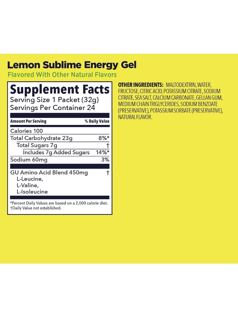 GEL ENERGETICO GU: LEMON SUBLIME  4