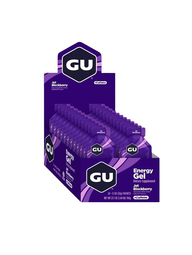 GEL ENERGETICO GU: JET BLACKBERRY 1