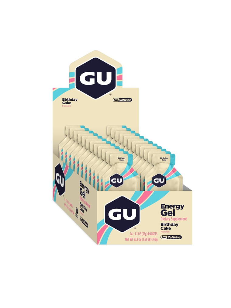 GEL ENERGETICO GU: BIRTHDAY CAKE 1