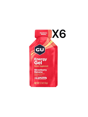 GU STRAWBERRY BANANA PACK 6