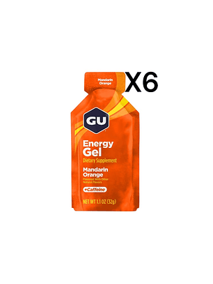 GU MANDARIN ORANGE PACK 6