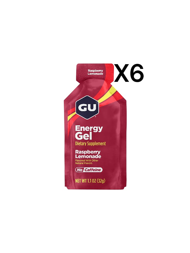 GU RASPBERRY LEMONADE PACK 6 1