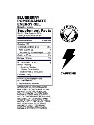 GU ROCTANE BLUEBERRY POMEGRANATE PACK 6