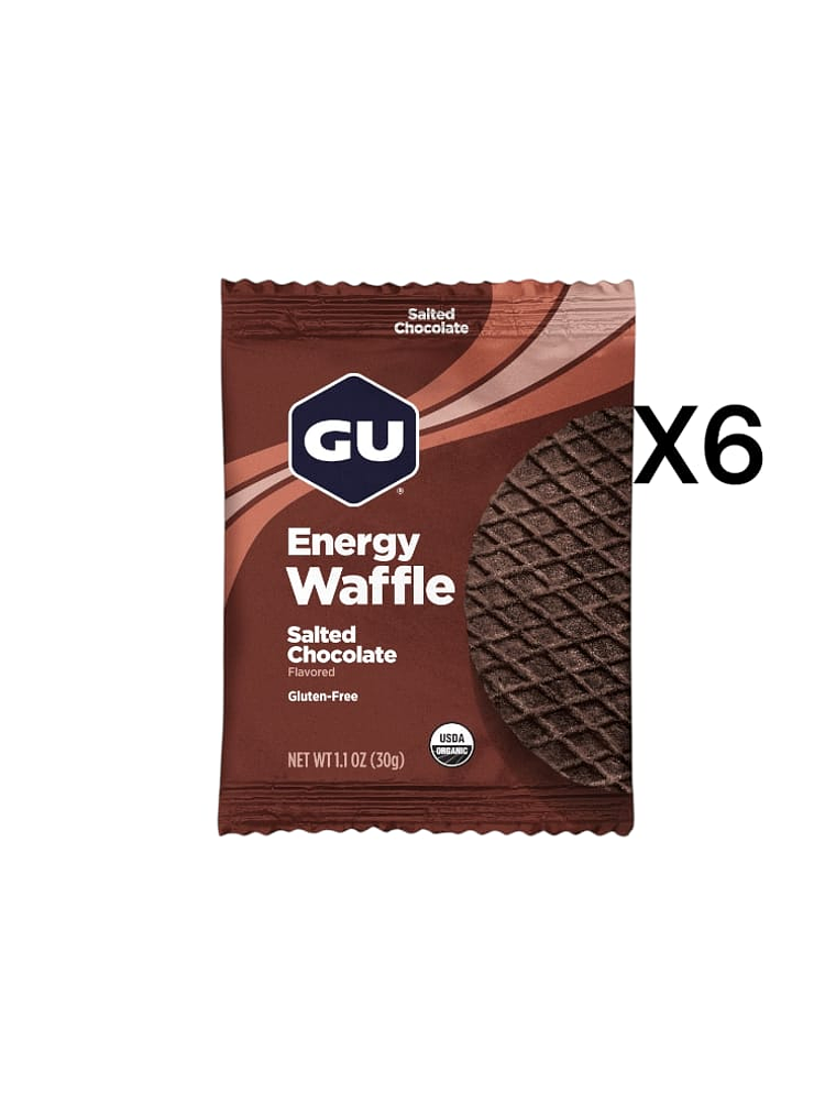 GU STROOPWAFEL SALTED CHOCOLATE PACK 6 1