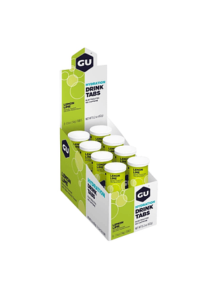 TABLETAS DE HIDRATACION GU: LEMON LIME