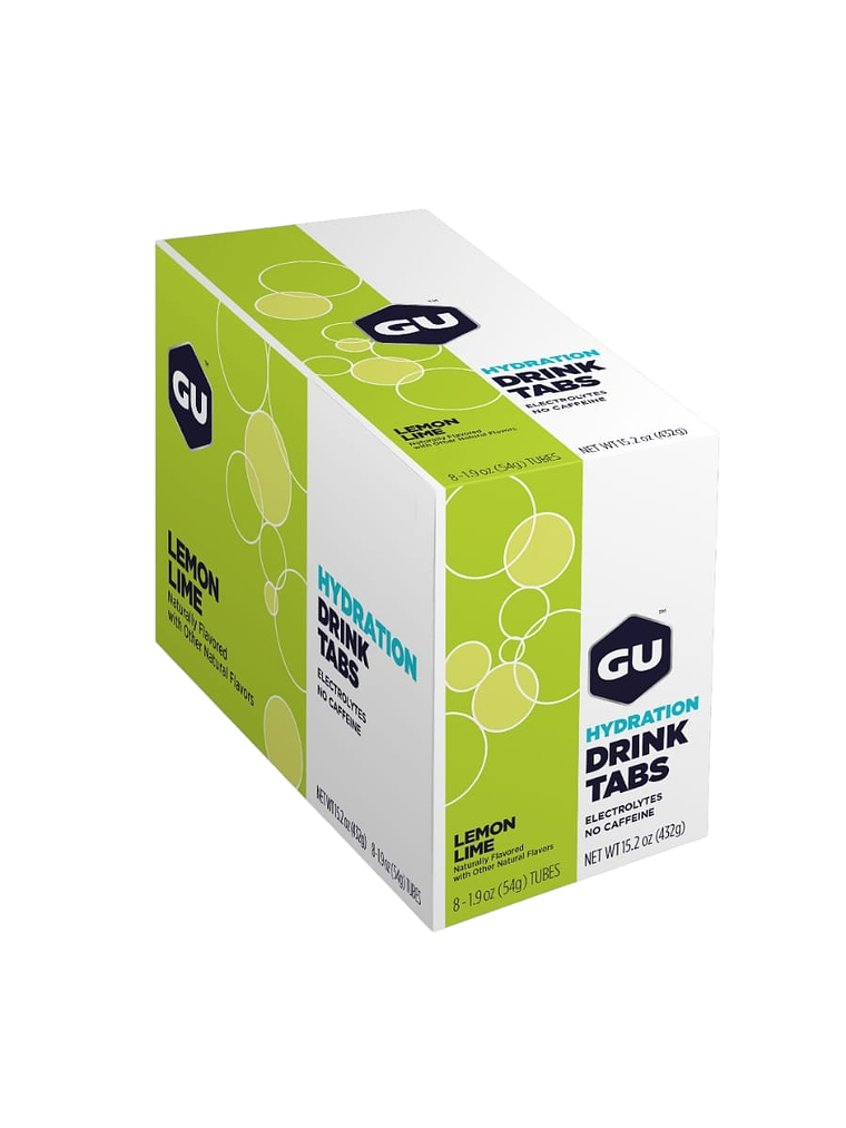 TABLETAS DE HIDRATACION GU: LEMON LIME 3