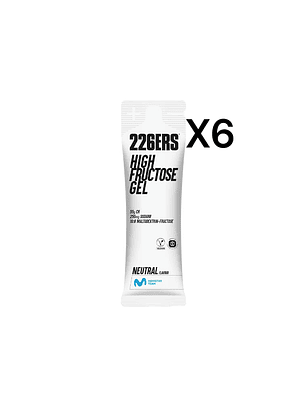 226ERS HIGH FRUCTOSE GEL NEUTRAL PACK 6
