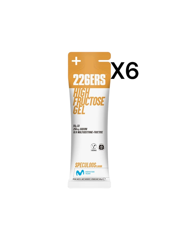 226ERS HIGH FRUCTOSE GEL SPECULOOS PACK 6 1