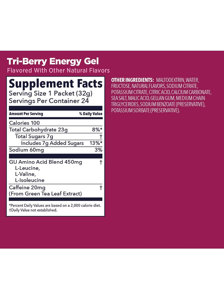 GU TRI-BERRY PACK 6 2