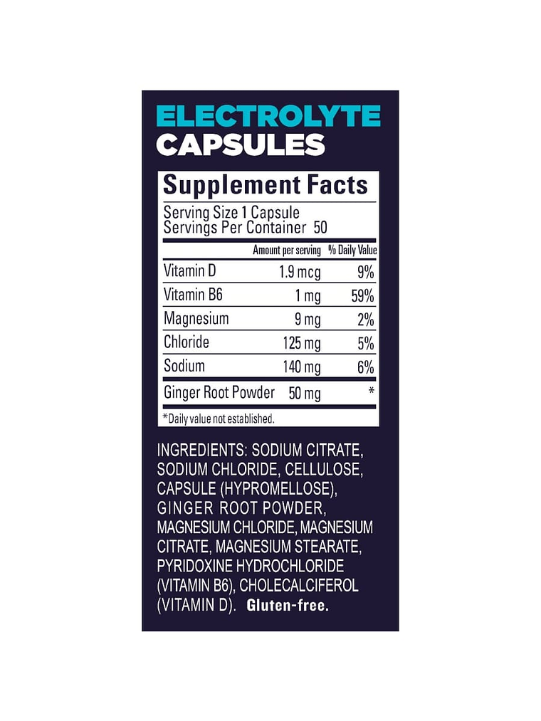 CAPSULAS ELECTROLITOS ROCTANE ULTRA ENDURANCE  2