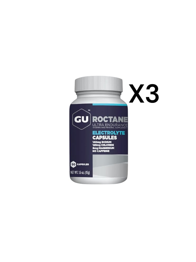 GU ROCTANE ELECTROLYTE CAPSULES PACK 3 1
