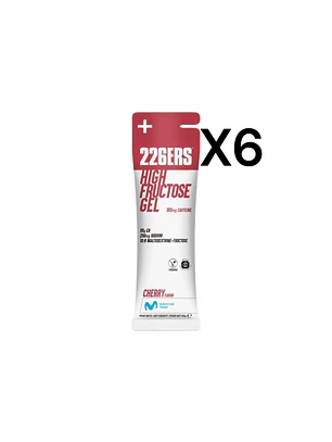 226ERS HIGH FRUCTOSE GEL CHERRY PACK 6