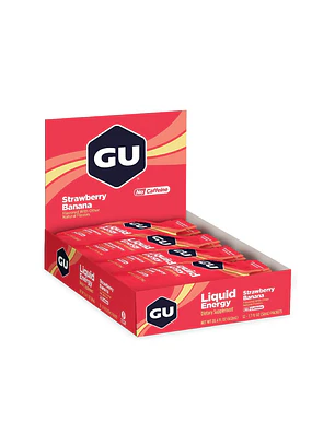 GEL LIQUIDO ENERGETICO GU: STRAWBERRY BANANA 