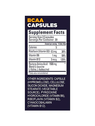 CAPSULAS BCAA ROCTANE ULTRA ENDURANCE