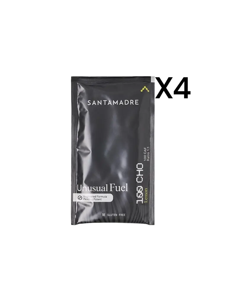 SANTA MADRE UNUSUAL FUEL: 100 CHO 100 CAF RATIO 1:1 LEMON PACK 4 1