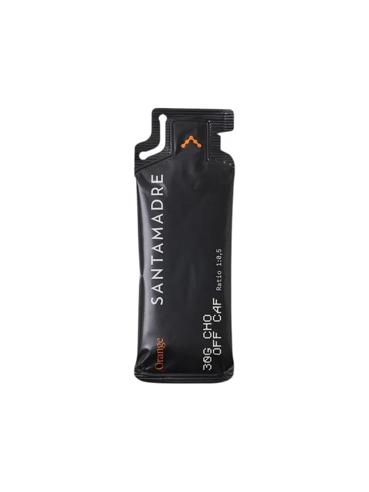 GEL ENERGETICO SANTA MADRE: ORANGE 30 CHO OFF CAF RATIO 1:0,5 2