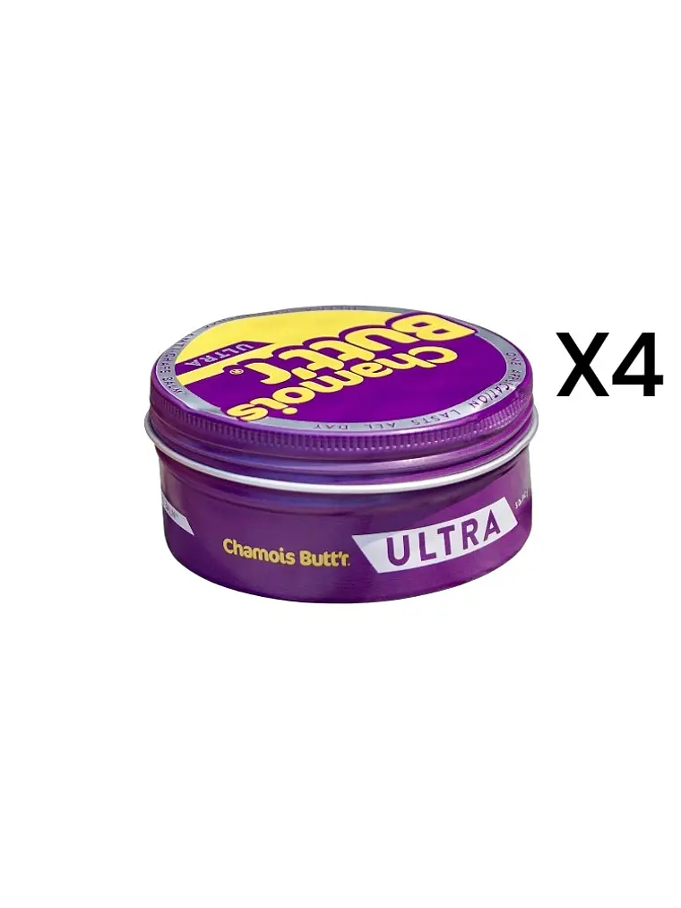 CREMA ULTRA 142G CHAMOIS BUTT'R PACK 4 1