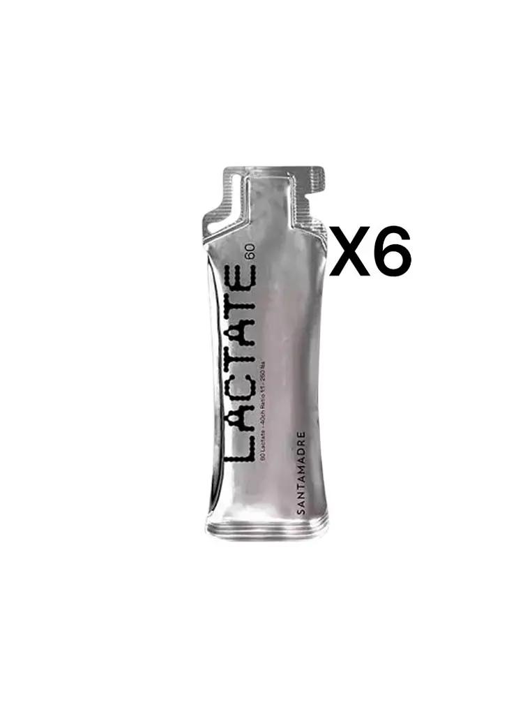 SANTA MADRE ENERGY GEL LACTATE OFF CAF PACK 6 1