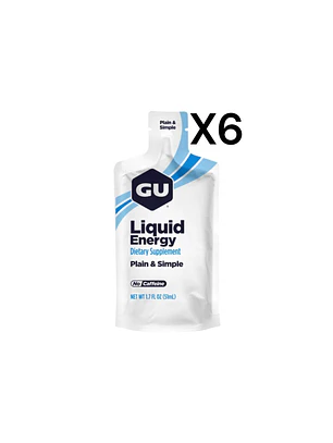 GU LIQUID PLAIN SIMPLE PACK 6