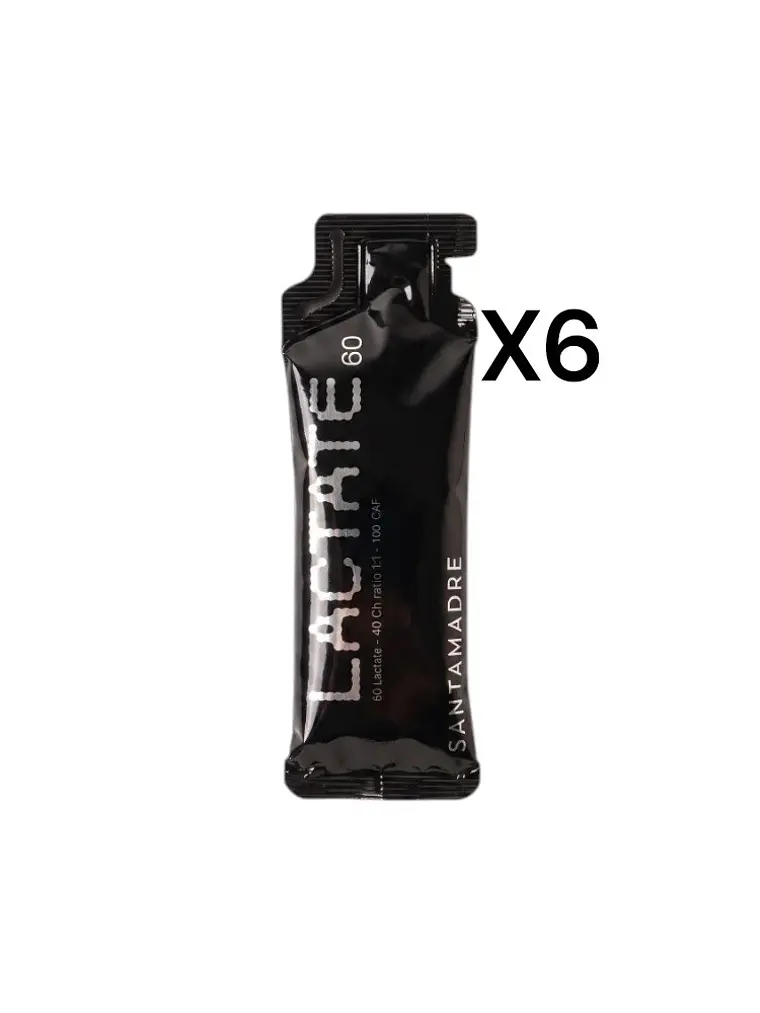 SANTA MADRE ENERGY GEL LACTATE 100 CAF PACK 6 1